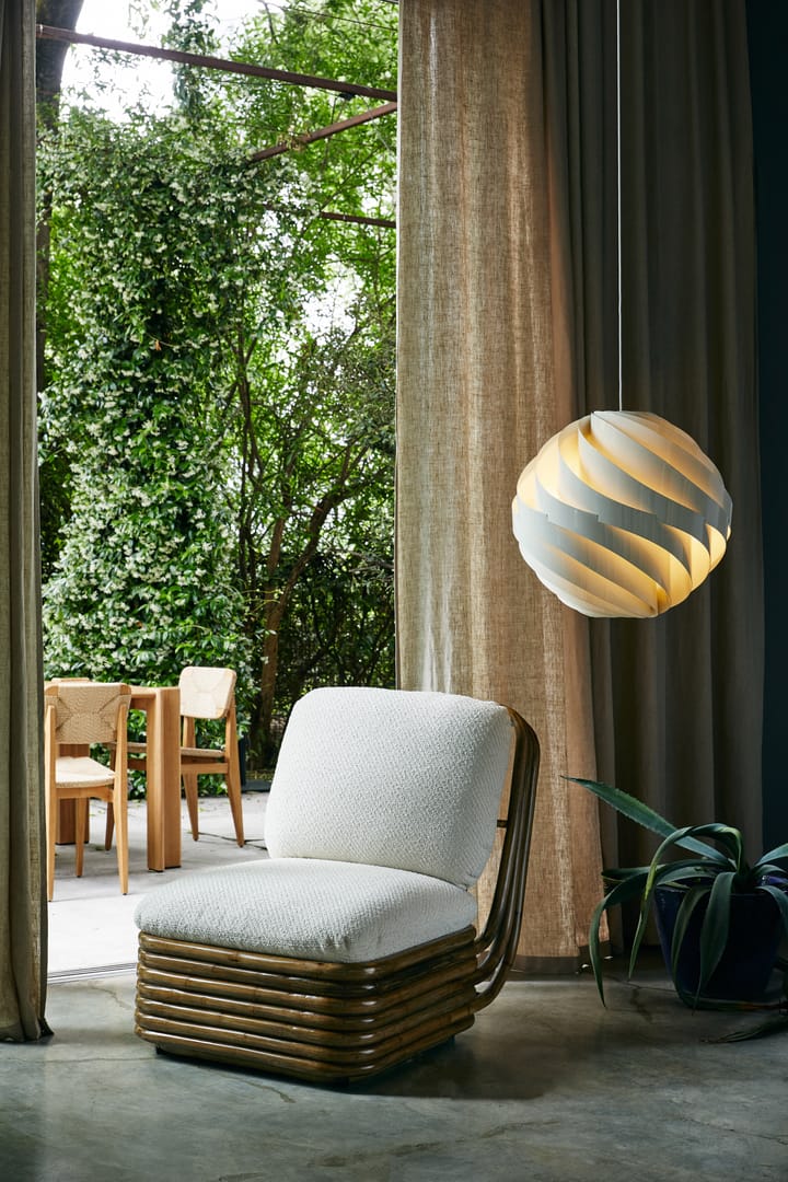 Turbo loftslampe blank Ø62 cm, Alabaster white GUBI