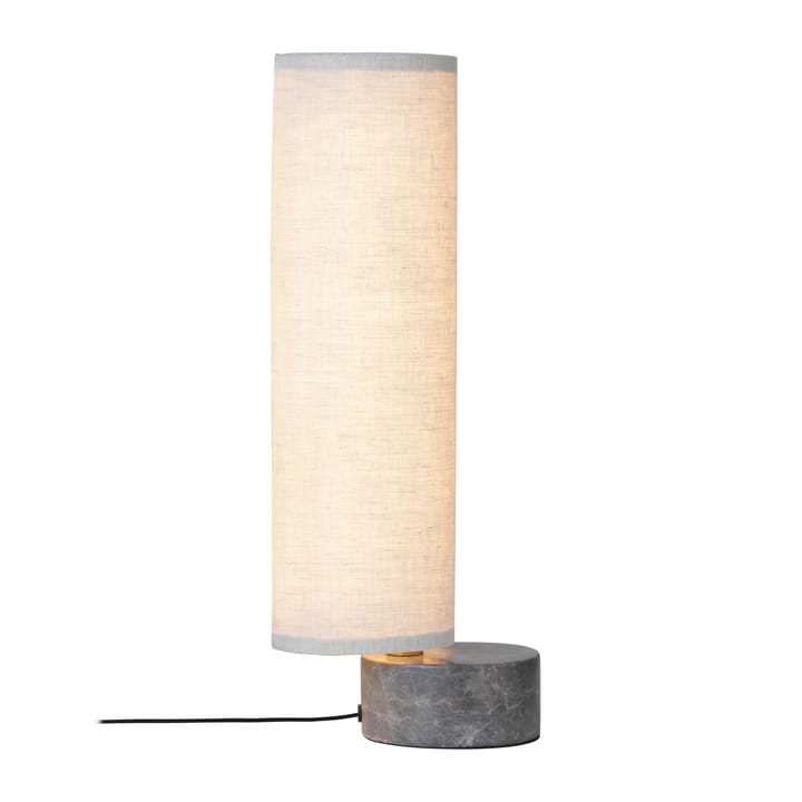 Unbound bordlampe, Canvas-grå marmor GUBI