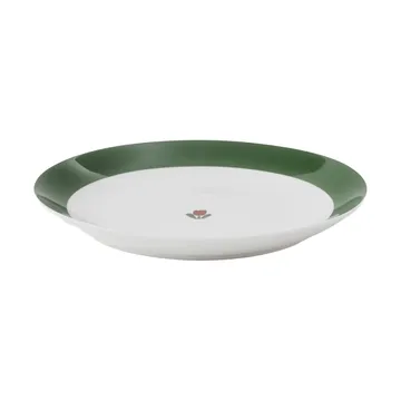 JULIANA tallerken - Rød, uden kant, Ø22 cm - Gustafsbergs Porslinsfabrik