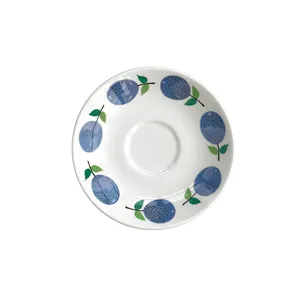 Prunus kaffefad - Ø13,2 cm - Gustafsbergs Porslinsfabrik