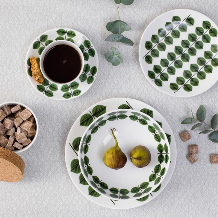 Berså kaffekop, kaffekop og underkop Gustavsbergs Porslinsfabrik