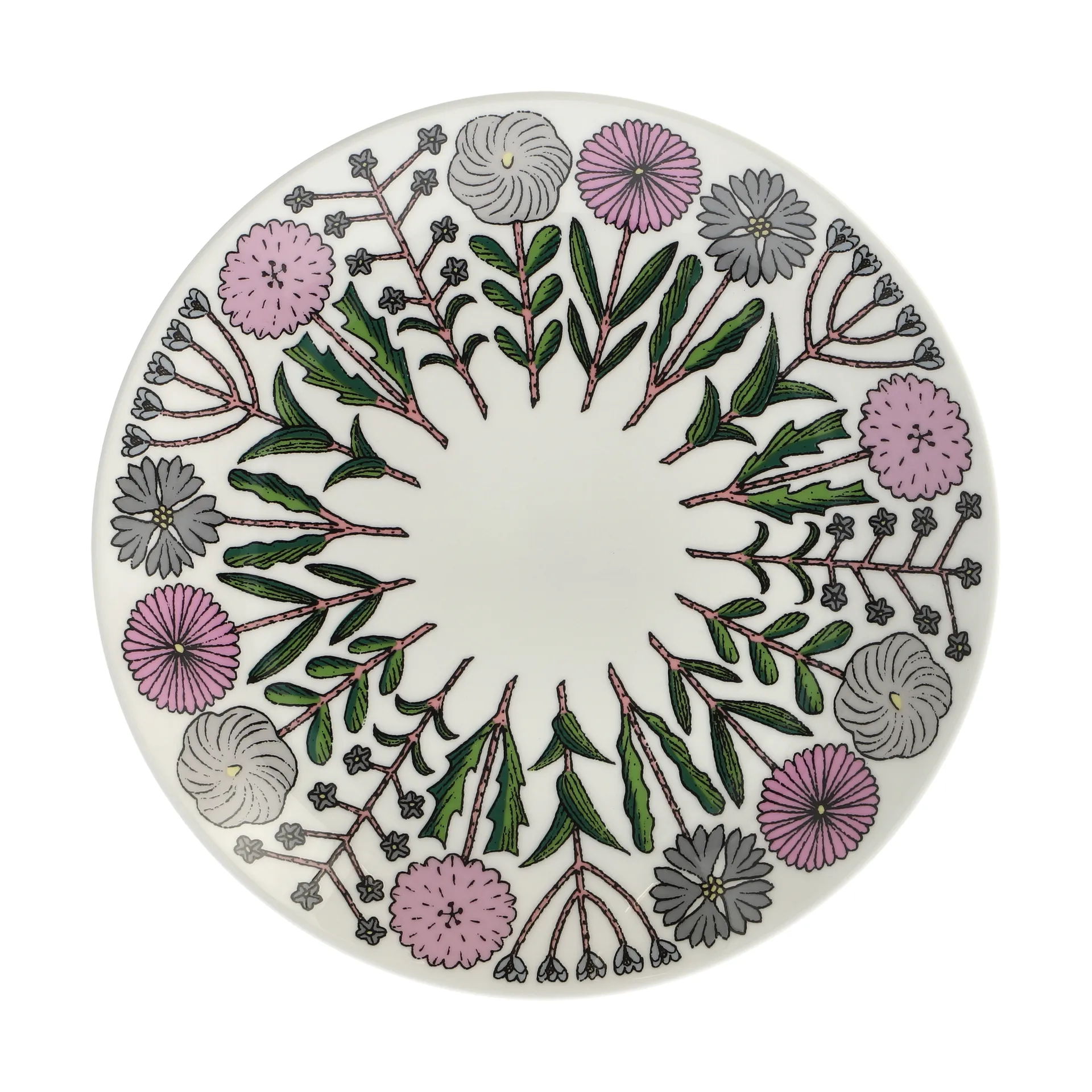 Maj tallerken Ø22 cm, Pink Gustavsbergs Porslinsfabrik