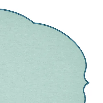 Flowers dækkeserviet  - Dusty light blue - Guzzini