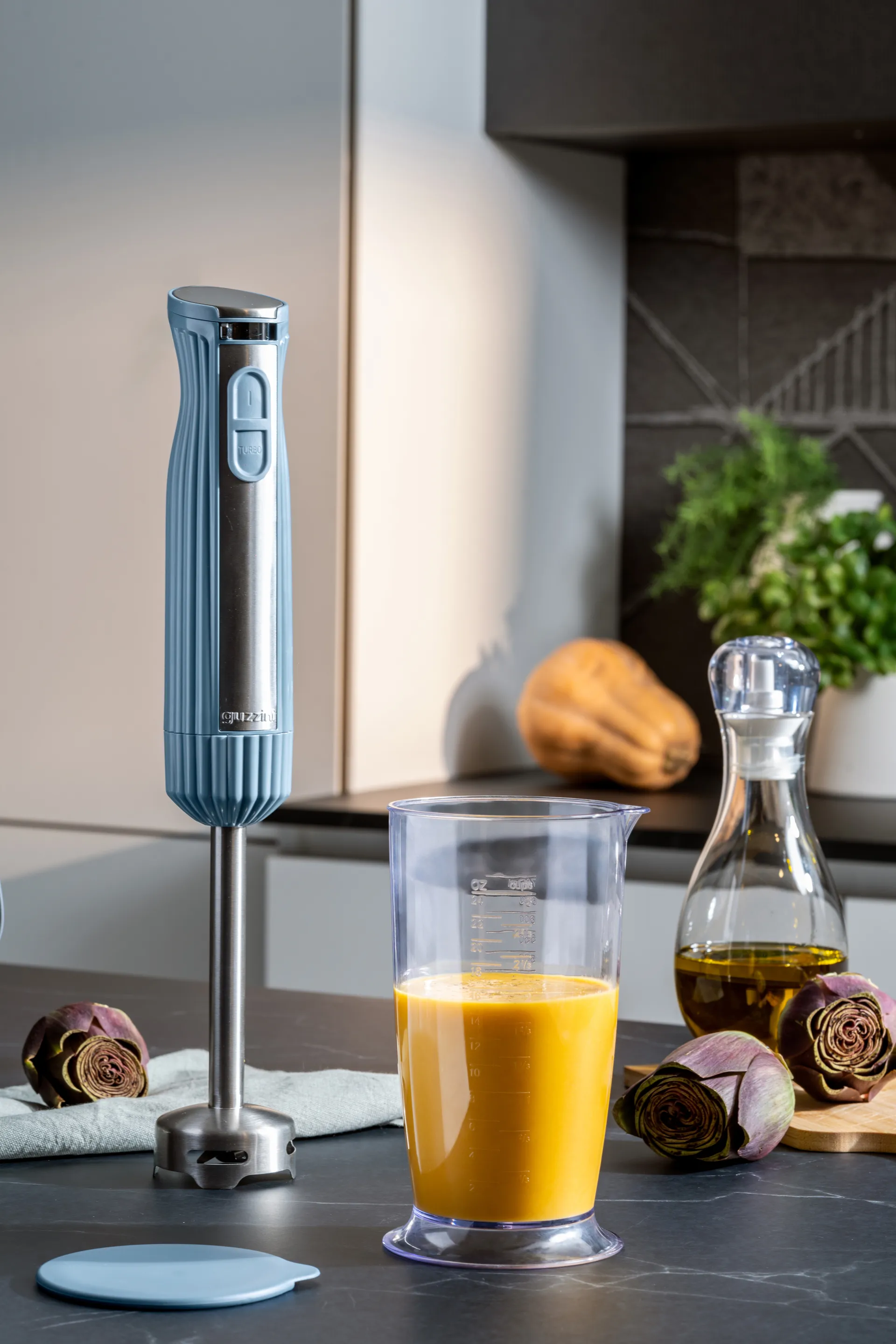 Sous chef stavblender, Cream, 4 dele Guzzini