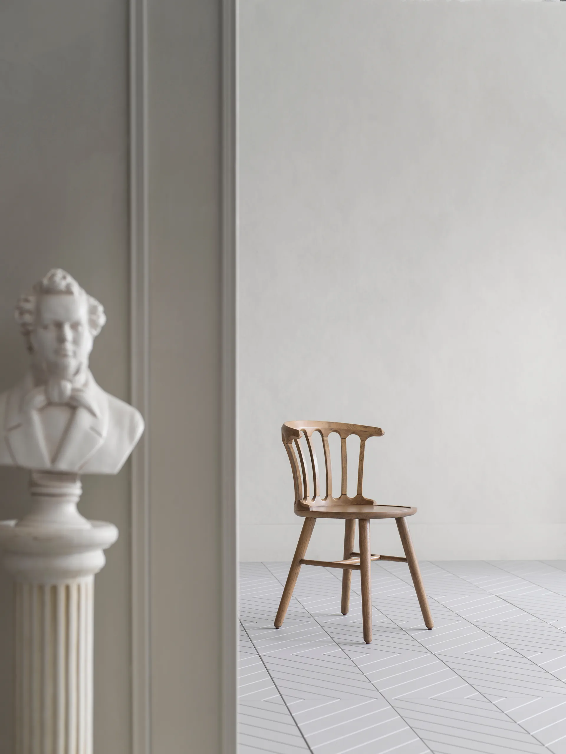 Sand Marco stol, Eg olieret Hans K