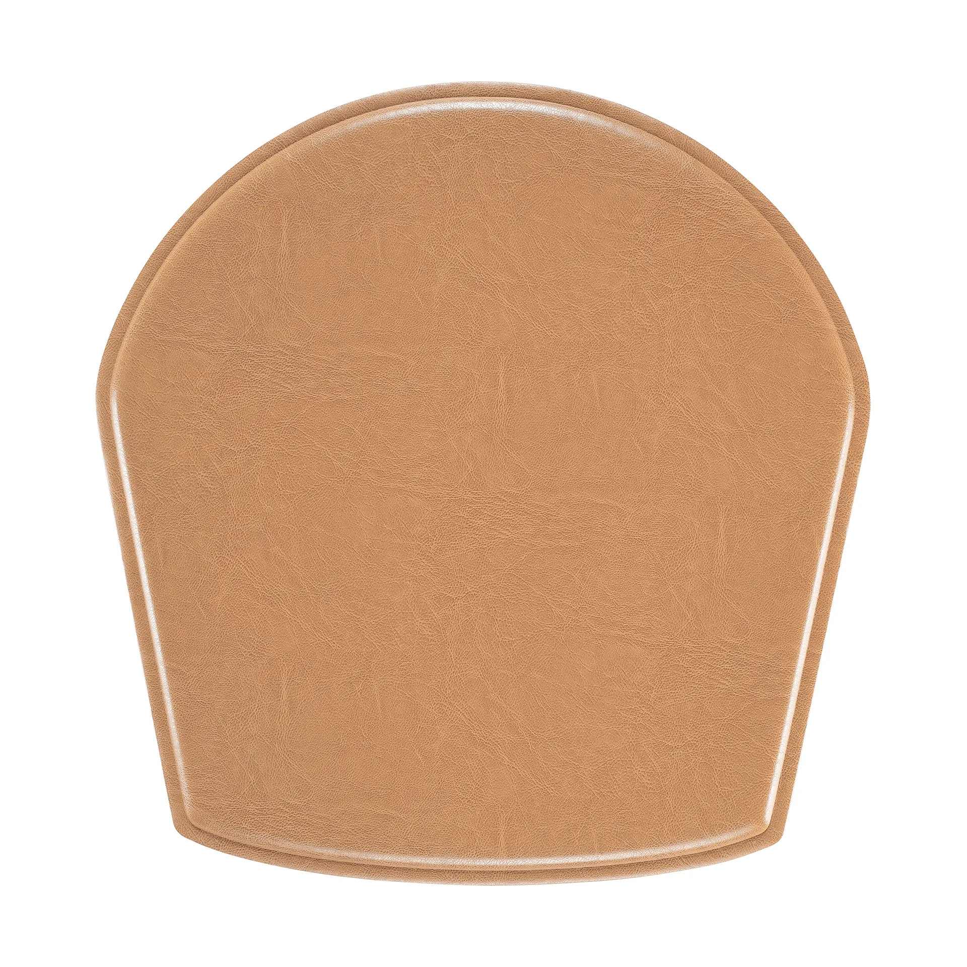 ZigZag hynde karm stol/barstol, Bonded læder camel Hans K