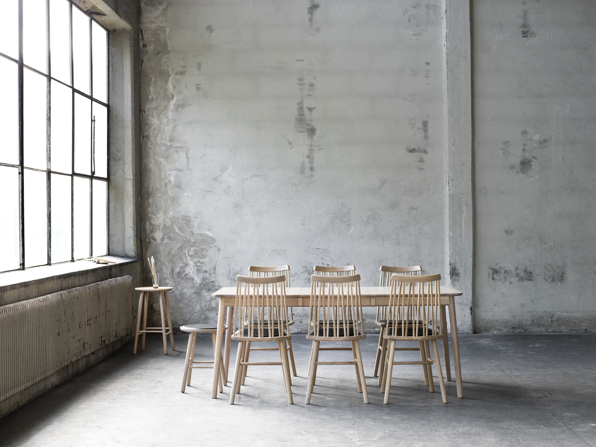 ZigZag hynde stol, Bonded læder sort Hans K