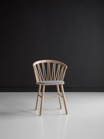 ZigZag loungestol - Ask blond bejdset - Hans K