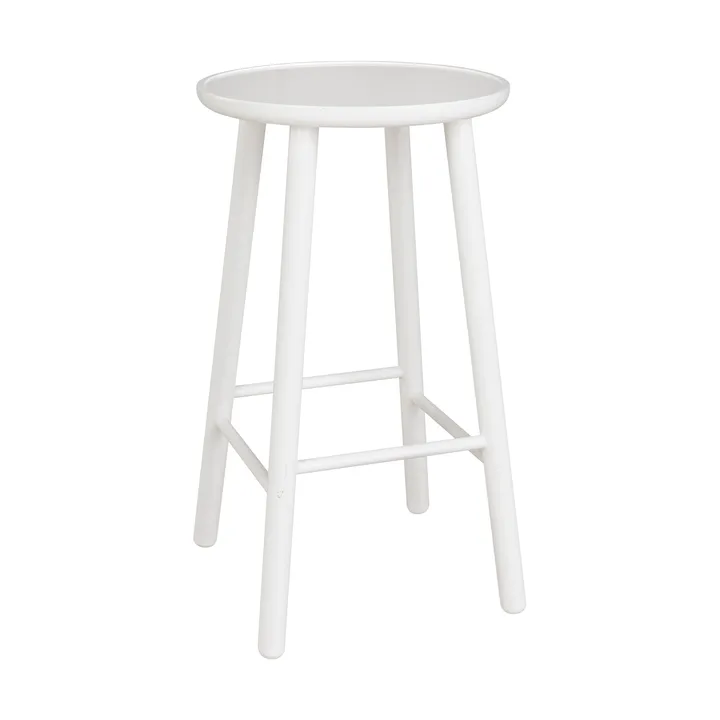 ZigZag rund barstol 63 cm - Hvid birk - Hans K
