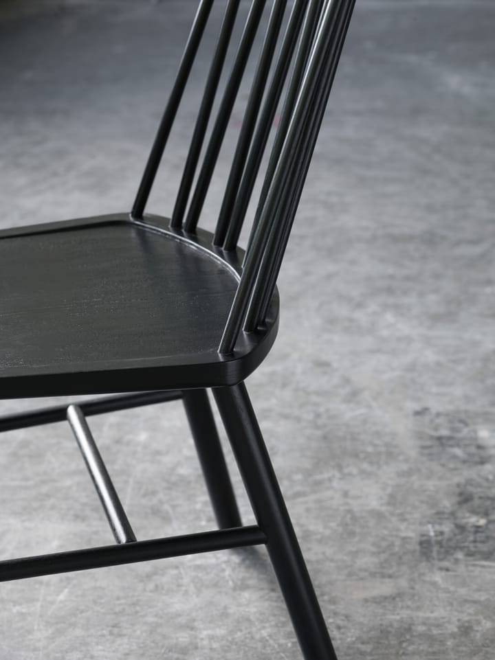 ZigZag stol, Ask sort bejdset Hans K