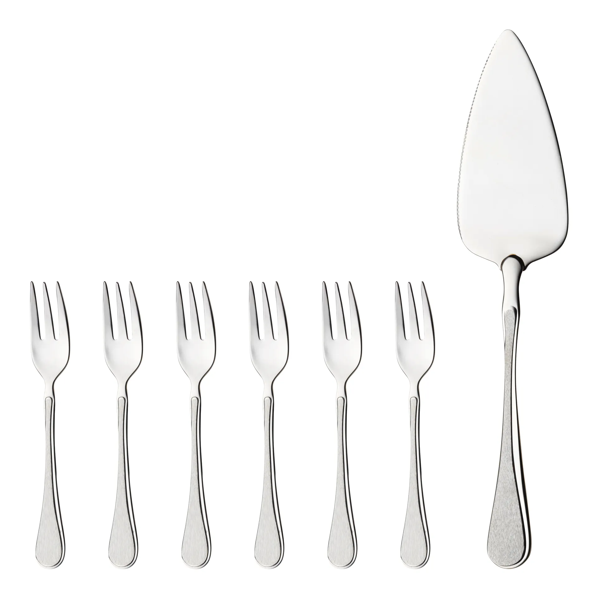 Carina kagesæt 7 dele, rustfrit stål Hardanger Bestikk