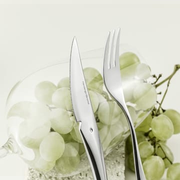 Hardanger frugtsæt bestik 12 dele - Rustfrit stål - Hardanger Bestikk