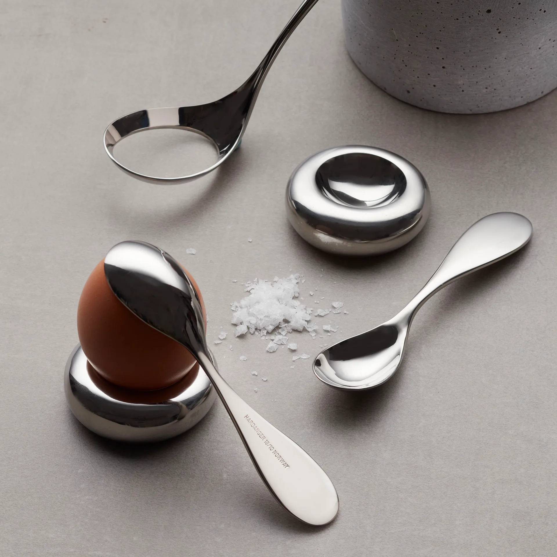 Hardanger æggebæger, rustfrit stål Hardanger Bestikk