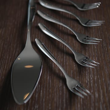 Lykke lagkagesæt 7 dele - rustfrit stål - Hardanger Bestikk