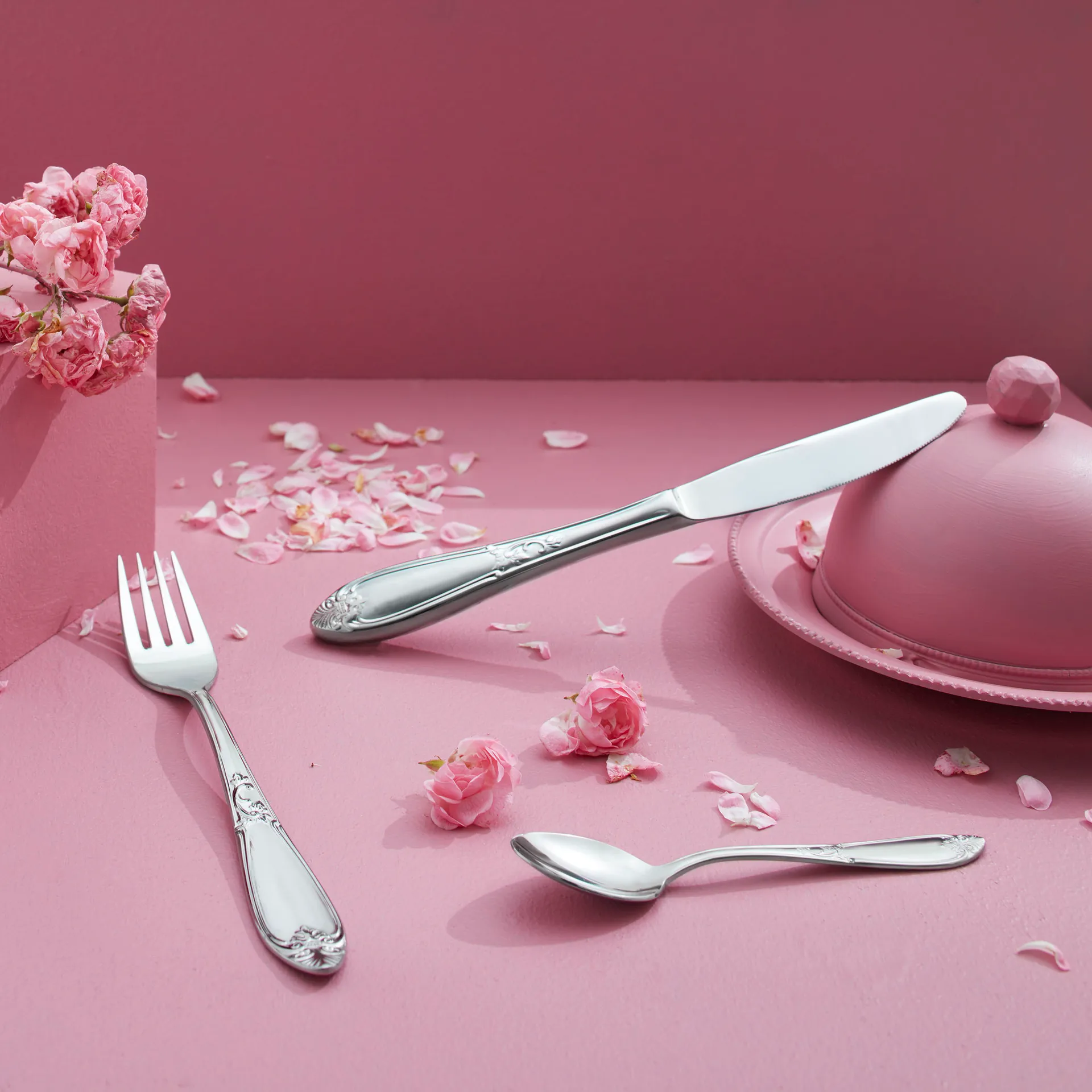 Nina bestik 24 dele, rustfrit stål Hardanger Bestikk