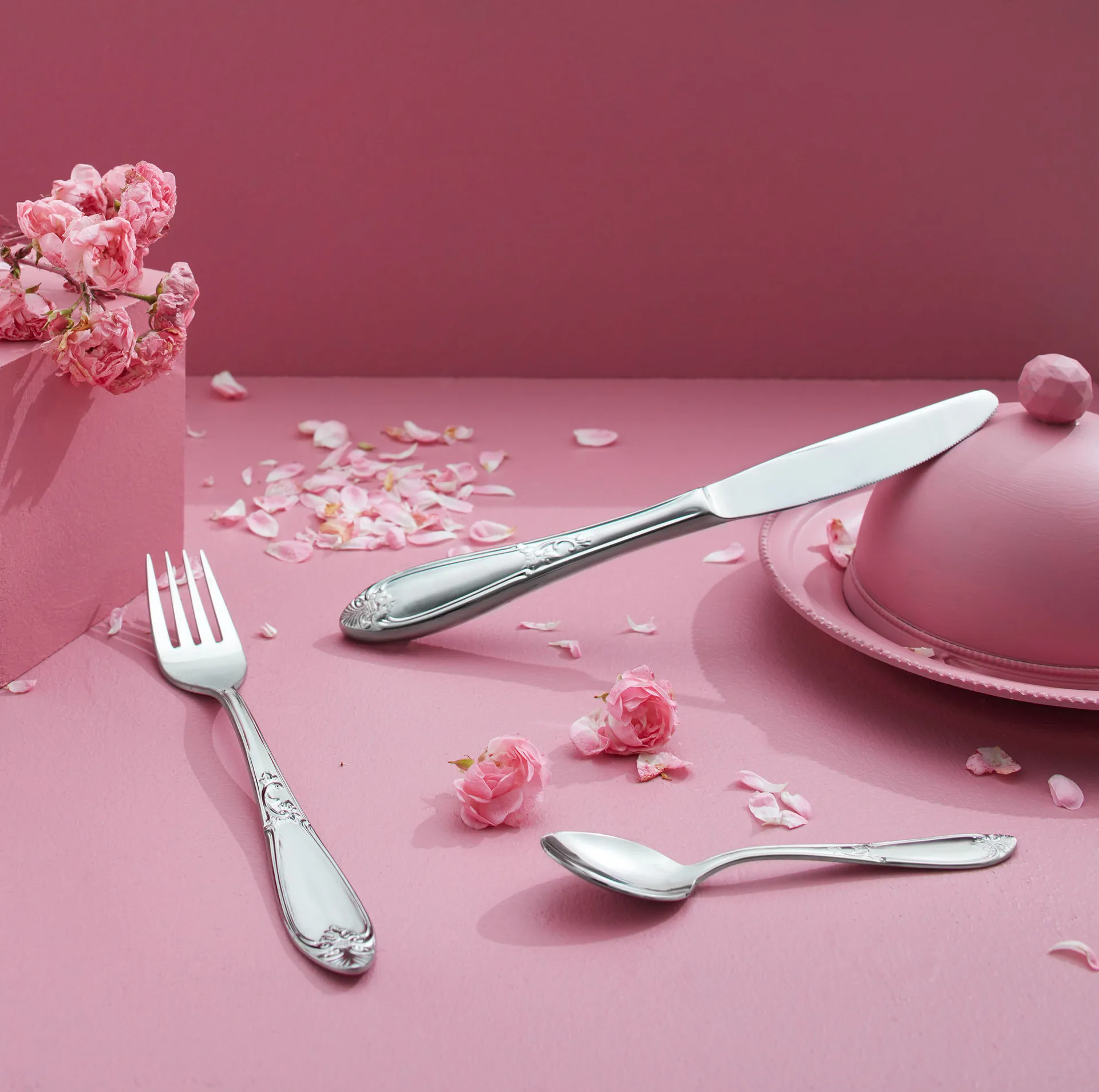 Nina bestik 4-pak, Gaffel Hardanger Bestikk