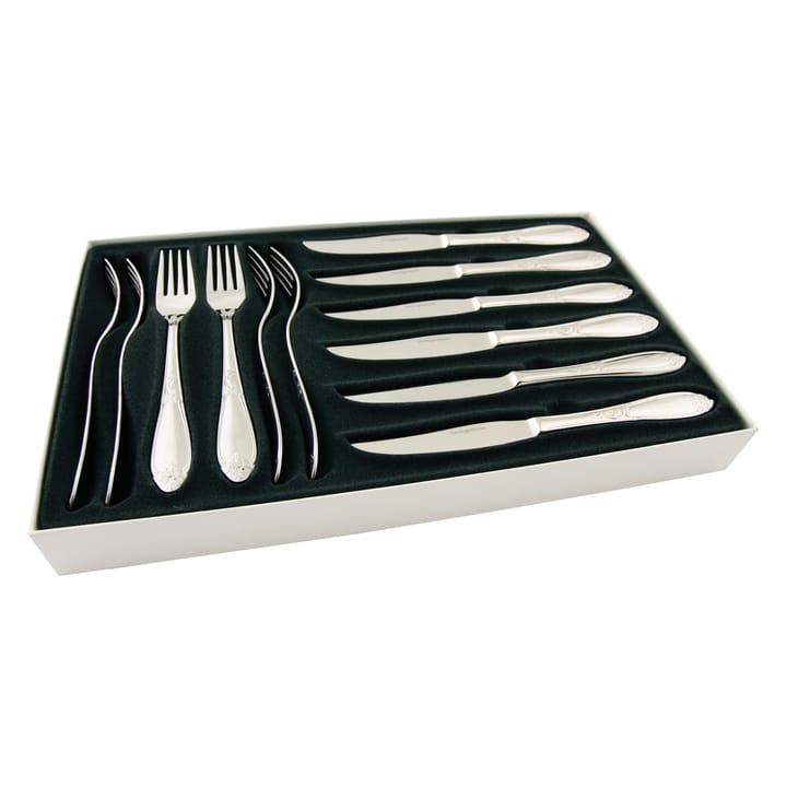 Nina grillbestik 12 dele, rustfrit stål Hardanger Bestikk