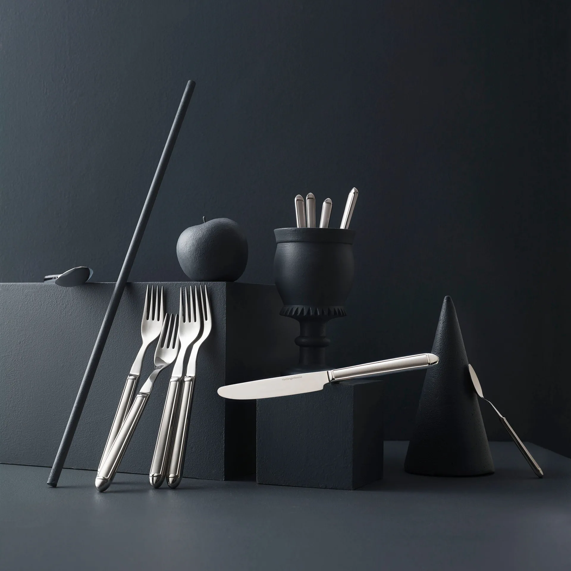 Nora bestik 24 dele, rustfrit stål Hardanger Bestikk