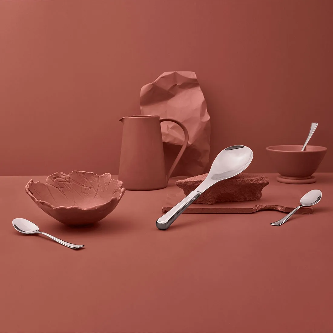 Ramona grødsæt bestik 6 dele, Rustfrit stål Hardanger Bestikk