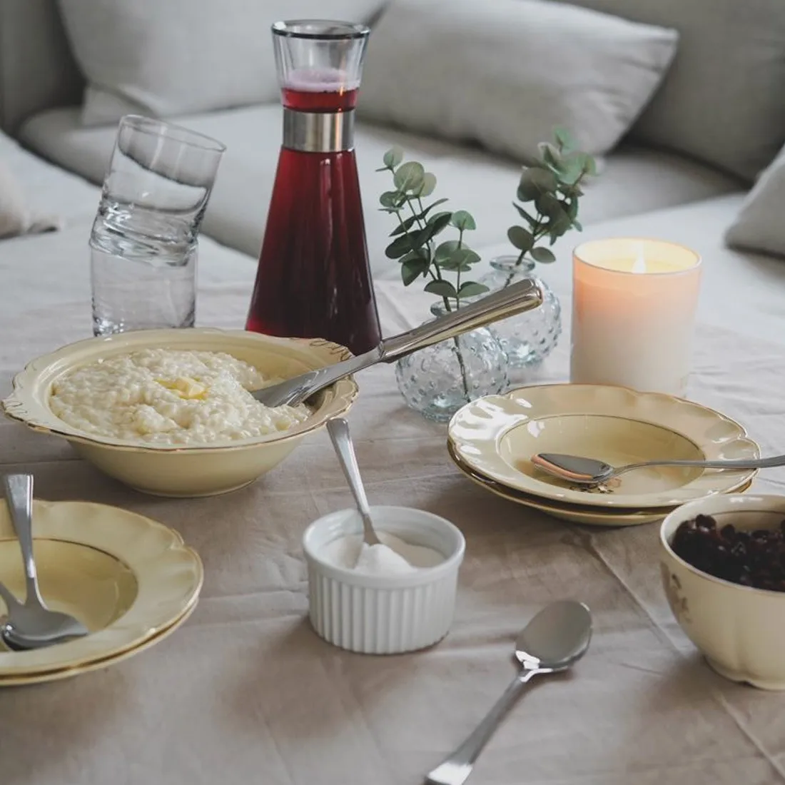 Ramona grødsæt bestik 6 dele, Rustfrit stål Hardanger Bestikk