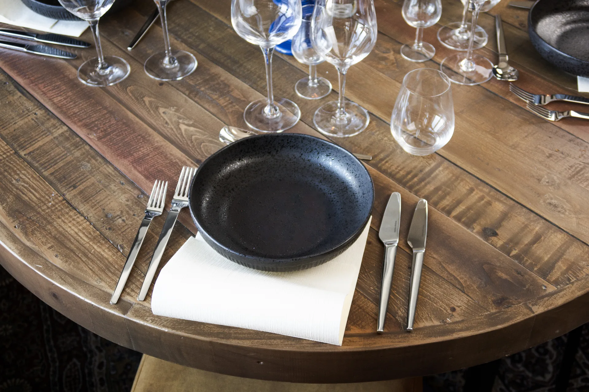 Tina forretsbestik 12 dele, Rustfrit stål Hardanger Bestikk