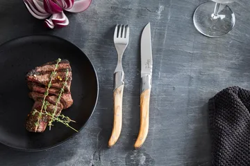 Laguiole By Hâws grillgafler 6 pak - Olive - Hâws