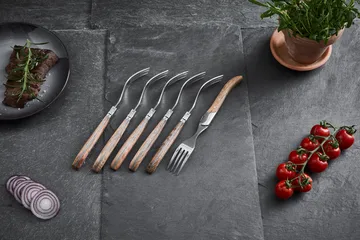 Laguiole By Hâws grillkniv 6 pak - Oak - Hâws
