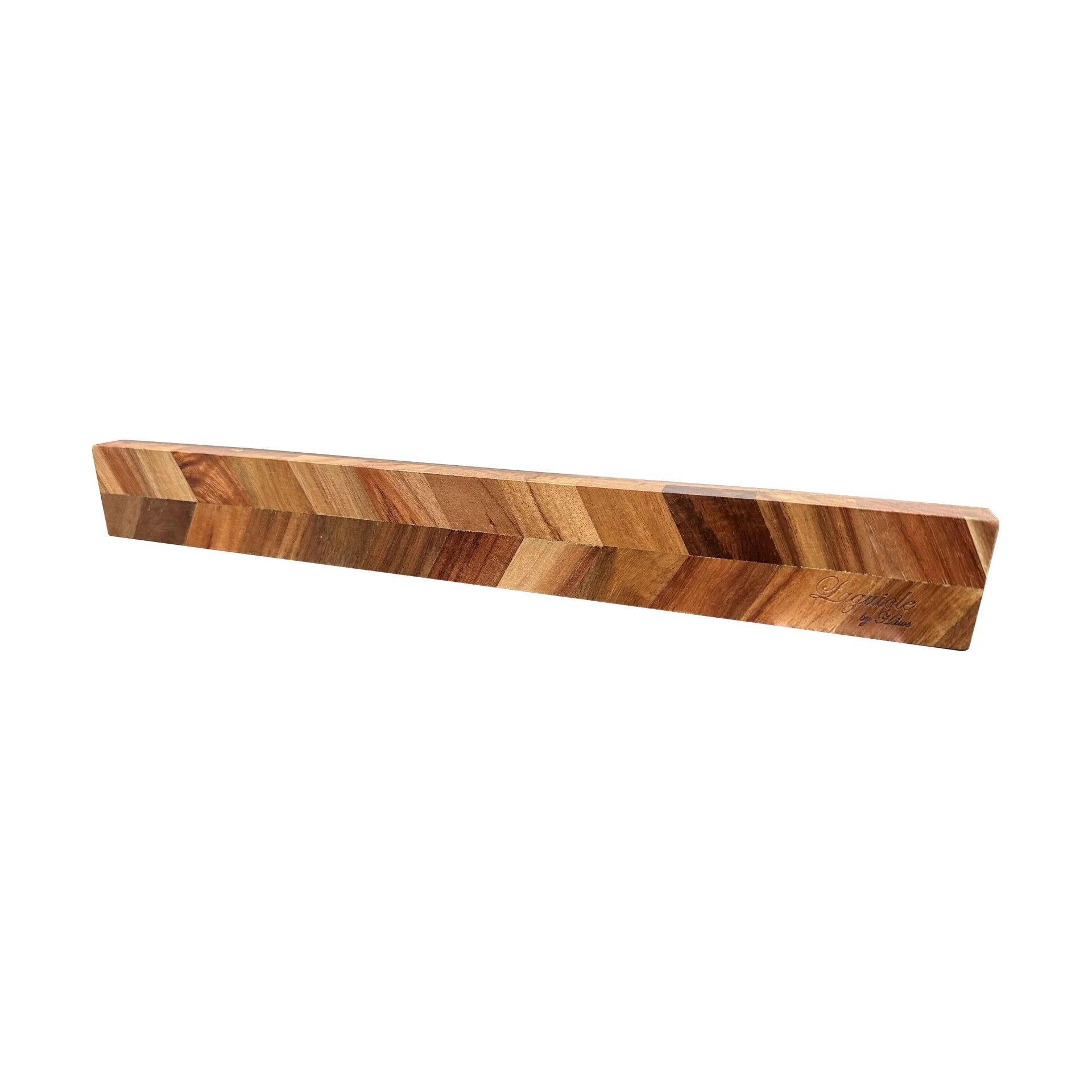 Laguiole by Hâws magnetisk knivlist 40x5x2 cm, Acacia wood Herringbone style Hâws