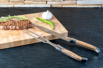 Laguiole By Hâws tranchersæt 2 dele - Olive - Hâws