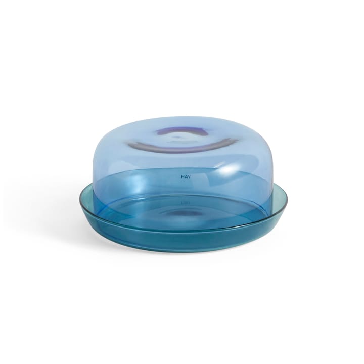 2-in-1 serveringssæt skål og fad, Light blue/Aqua HAY
