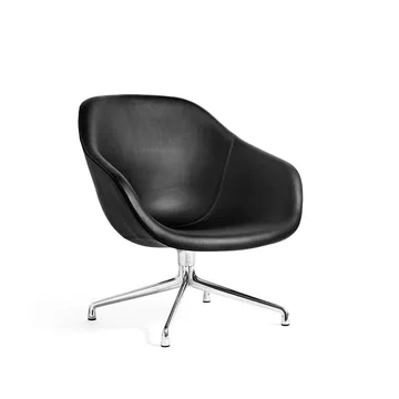 About a Lounge 81 lænestol - Sierra si1001 black-aluminium - HAY