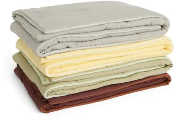 Air Quilt plaid - Soft yellow, 140x200 cm - HAY