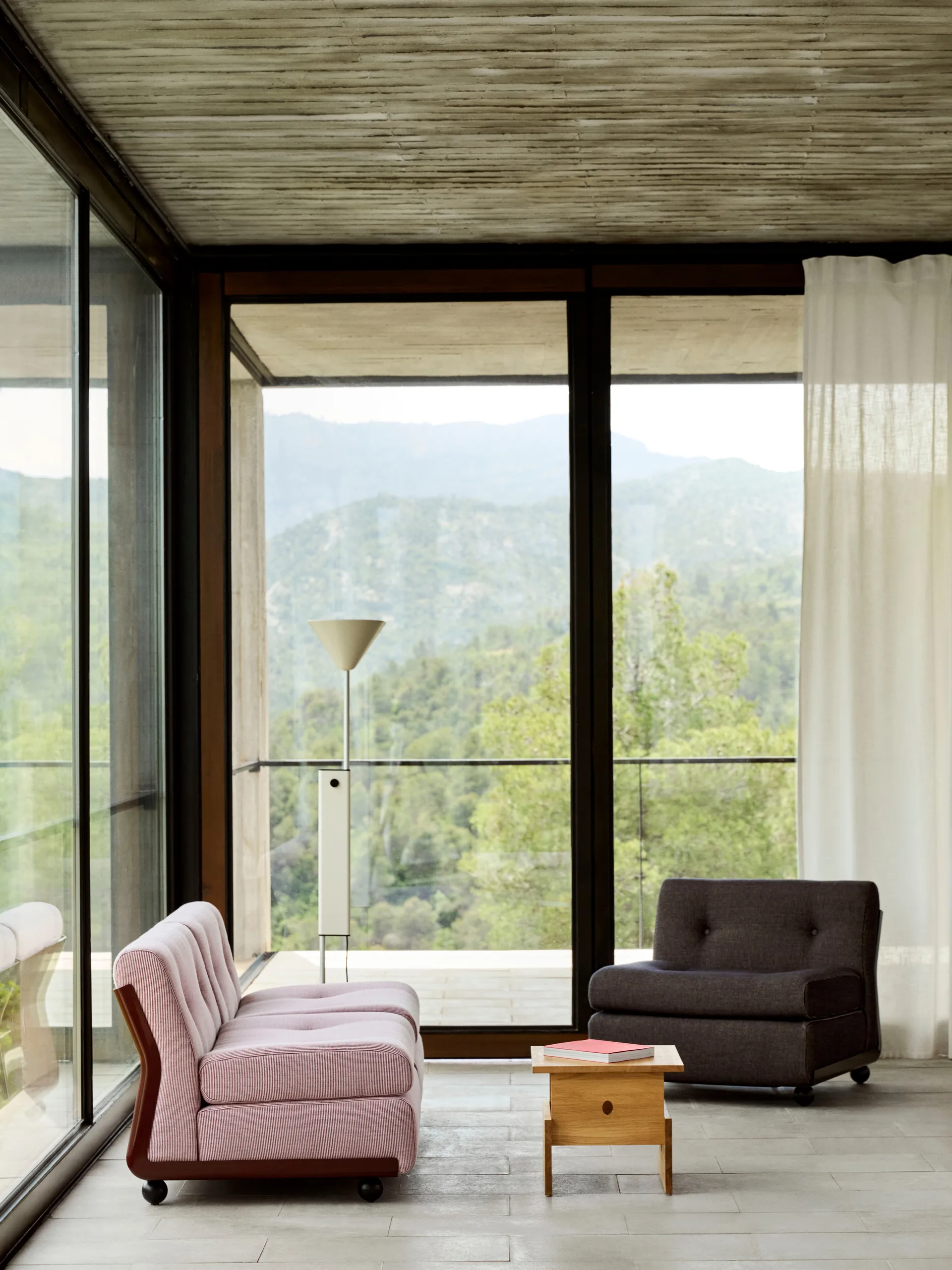 Amanta sofamodul, Anthracite-yuma 1010, 1-sæde/lænestol HAY