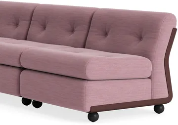 Amanta sofamodul - Burgundy red-yuma 1851, 3-personers  - HAY