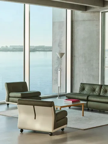 Amanta sofamodul - Cream beige-sense forest, 1-sæde/lænestol - HAY