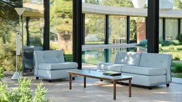 Amanta sofamodul - Frost blue-naveli 723, 2-personers - HAY