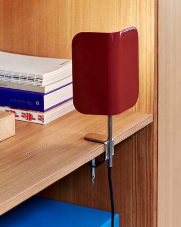 Apex Clip lampe - Maroon red - HAY