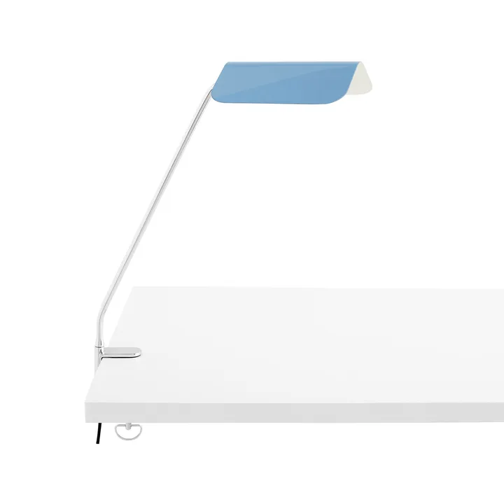 Apex Clip skrivebordslampe - Pastel blue - HAY
