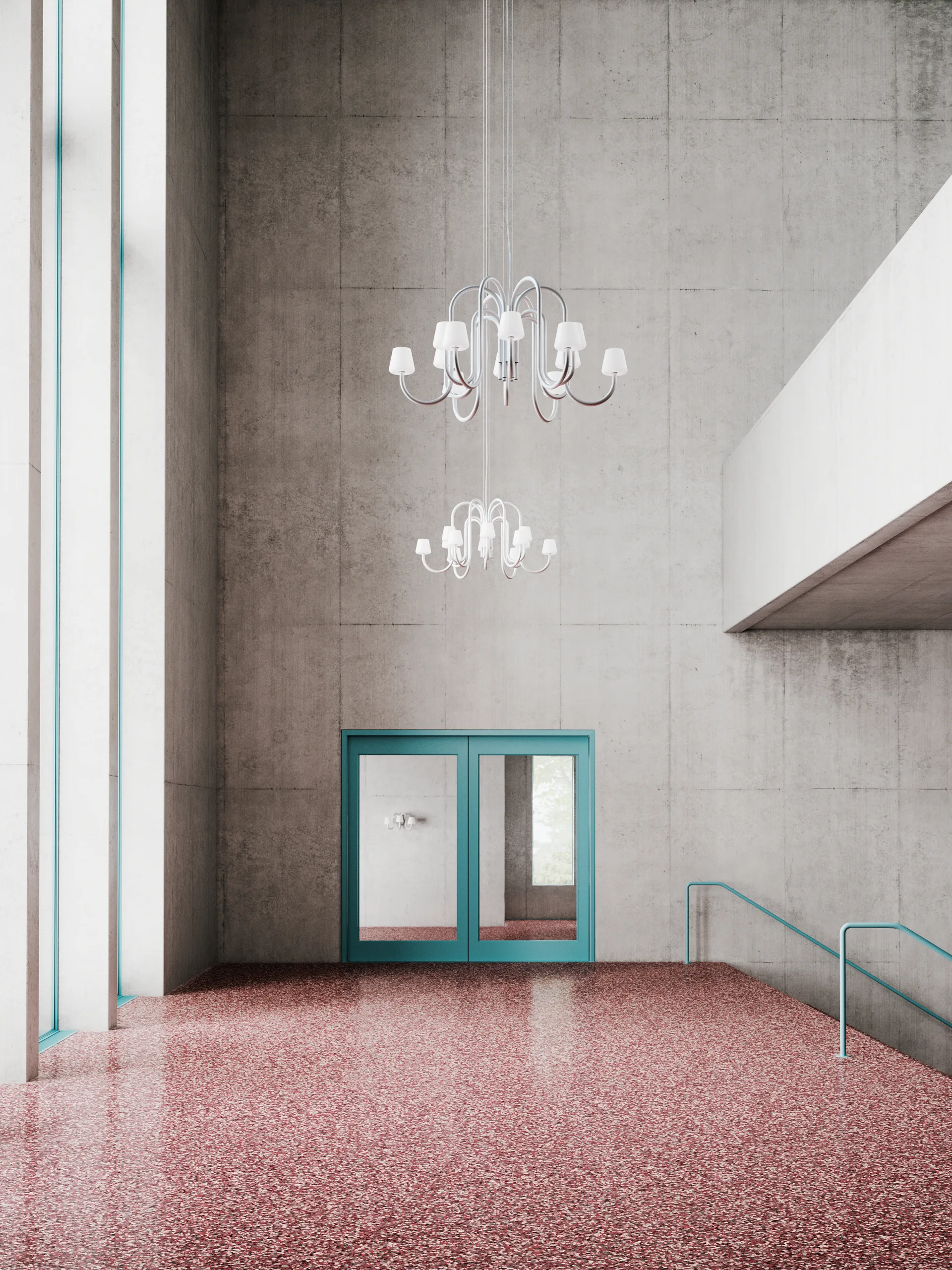 Apollo 1065 lysekrone, White opal HAY