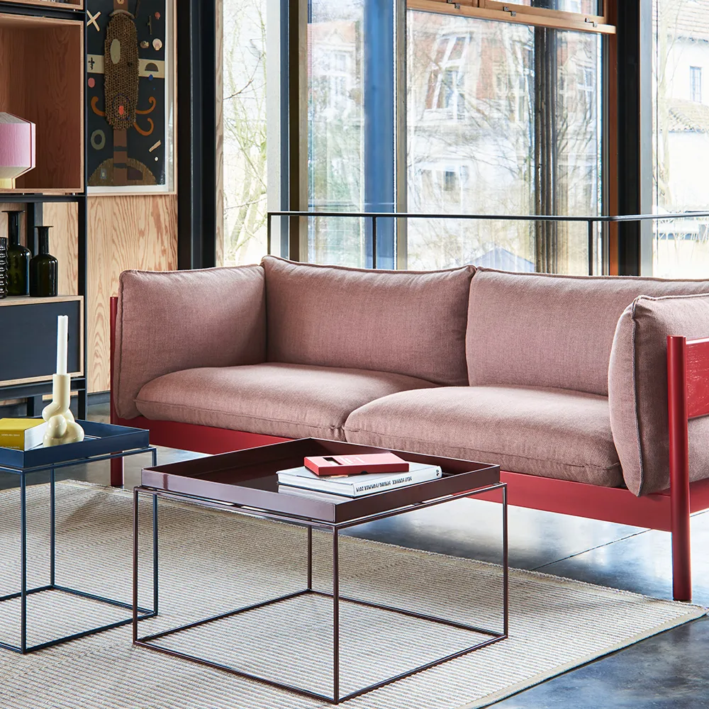 Arbour ECO 3-personers sofa, Steelcut Trio 796-voksolieret eg HAY