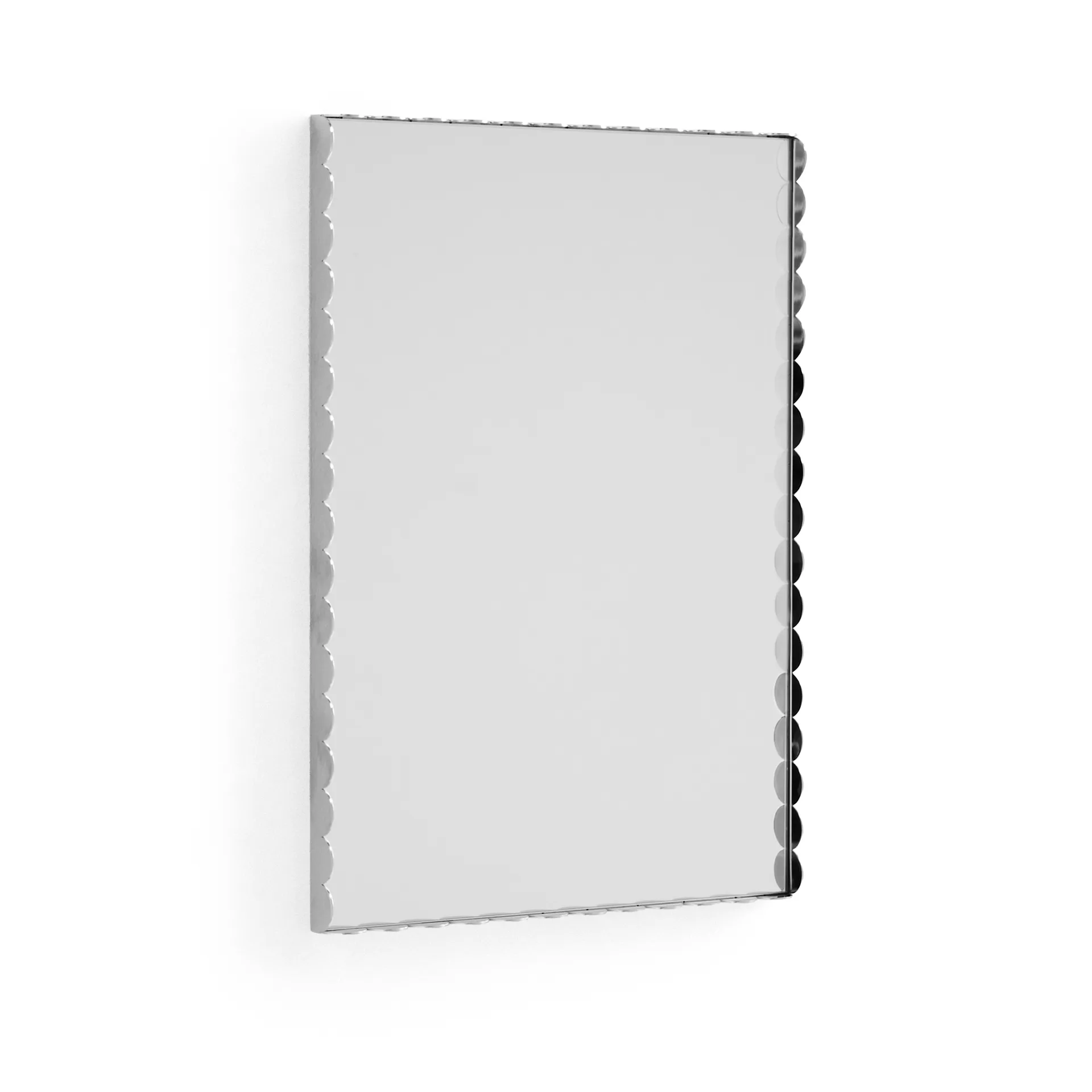 Arcs Mirror Rectangle S spejl 43,5x61,5 cm, Rustfrit stål HAY