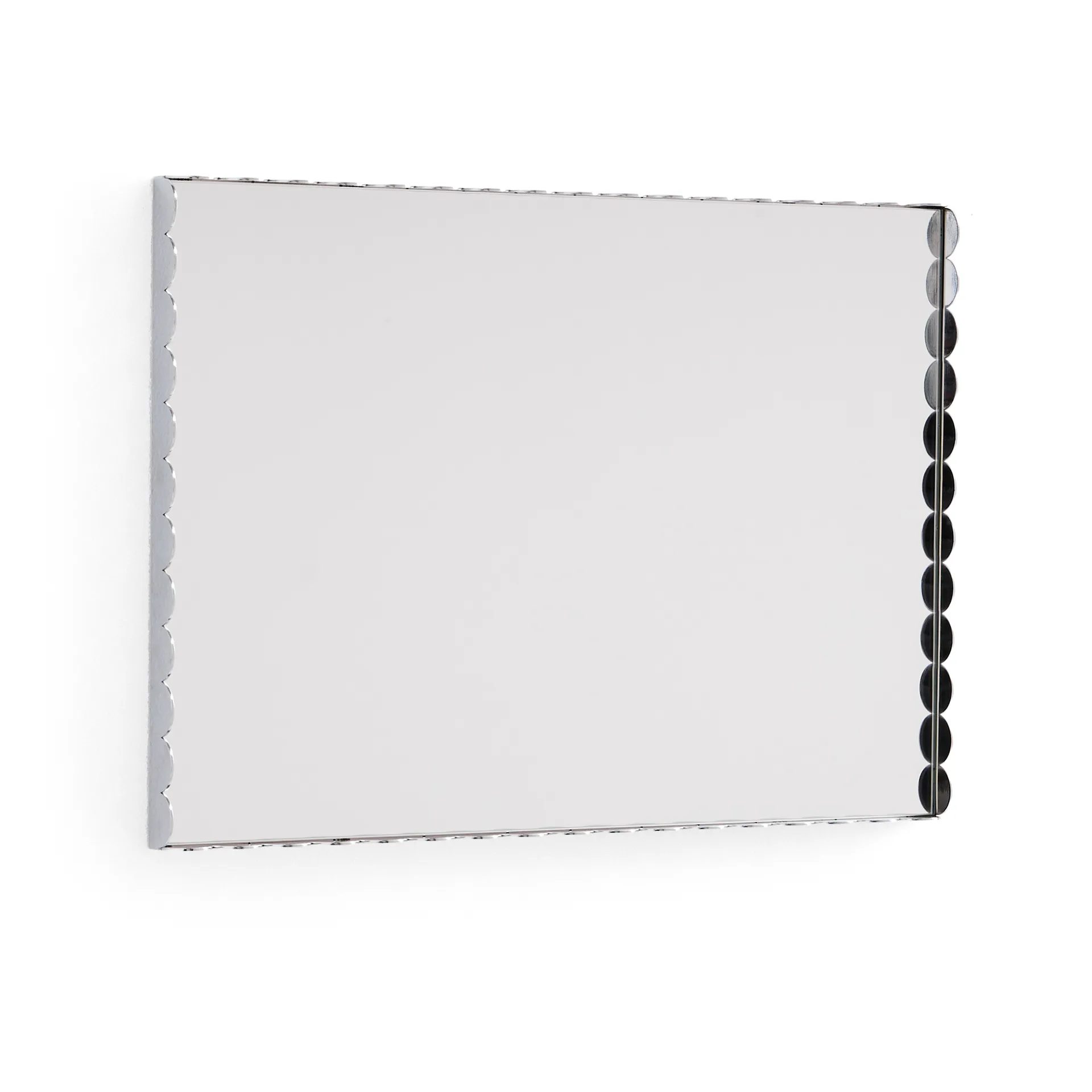 Arcs Mirror Rectangle S spejl 43,5x61,5 cm, Rustfrit stål HAY
