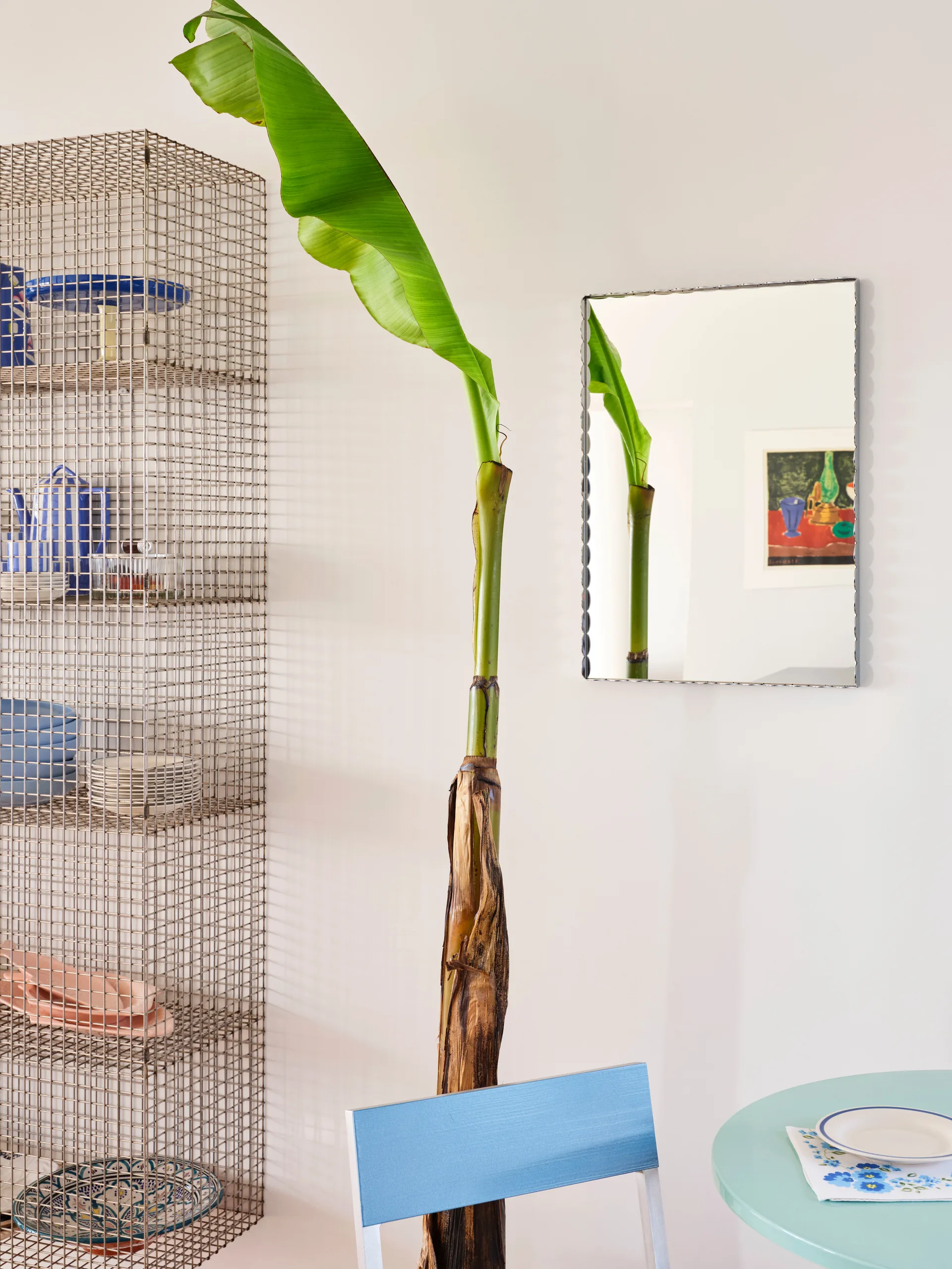 Arcs Mirror Rectangle S spejl 43,5x61,5 cm, Rustfrit stål HAY