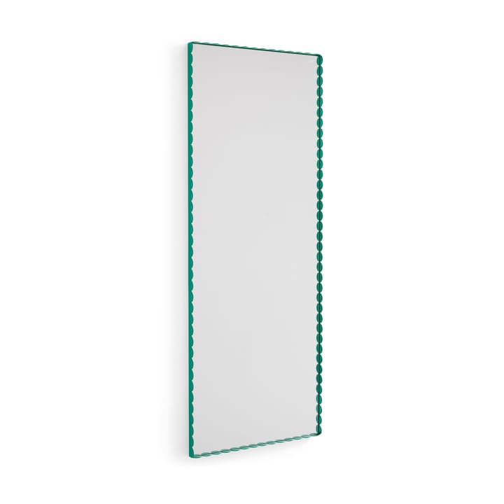 Arcs Mirror Rectangle S spejl 50x133,5 cm - Green - HAY