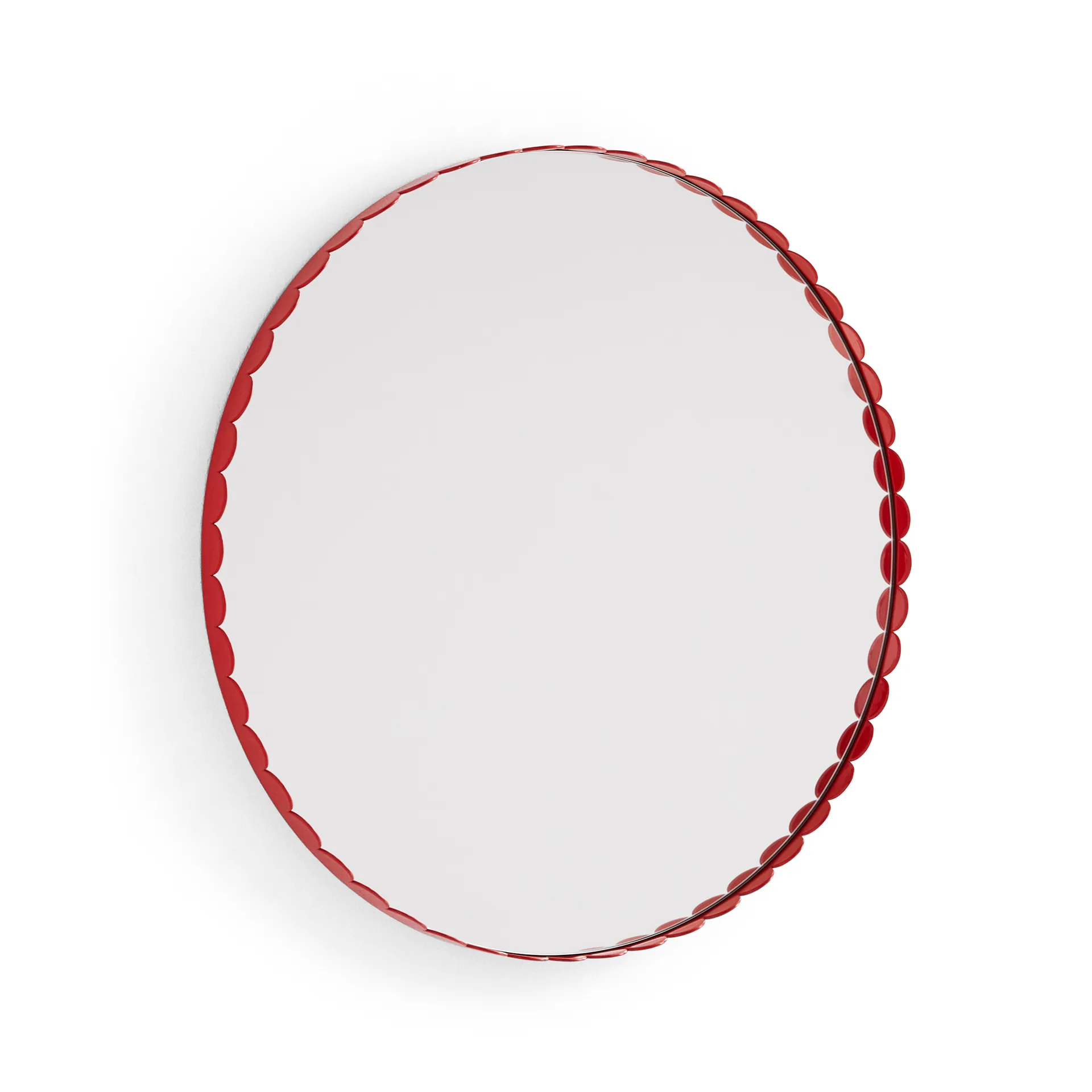 Arcs Mirror spejl Ø60 cm, Red HAY