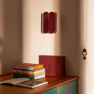 Arcs Sconce væglampe - auburn red - HAY