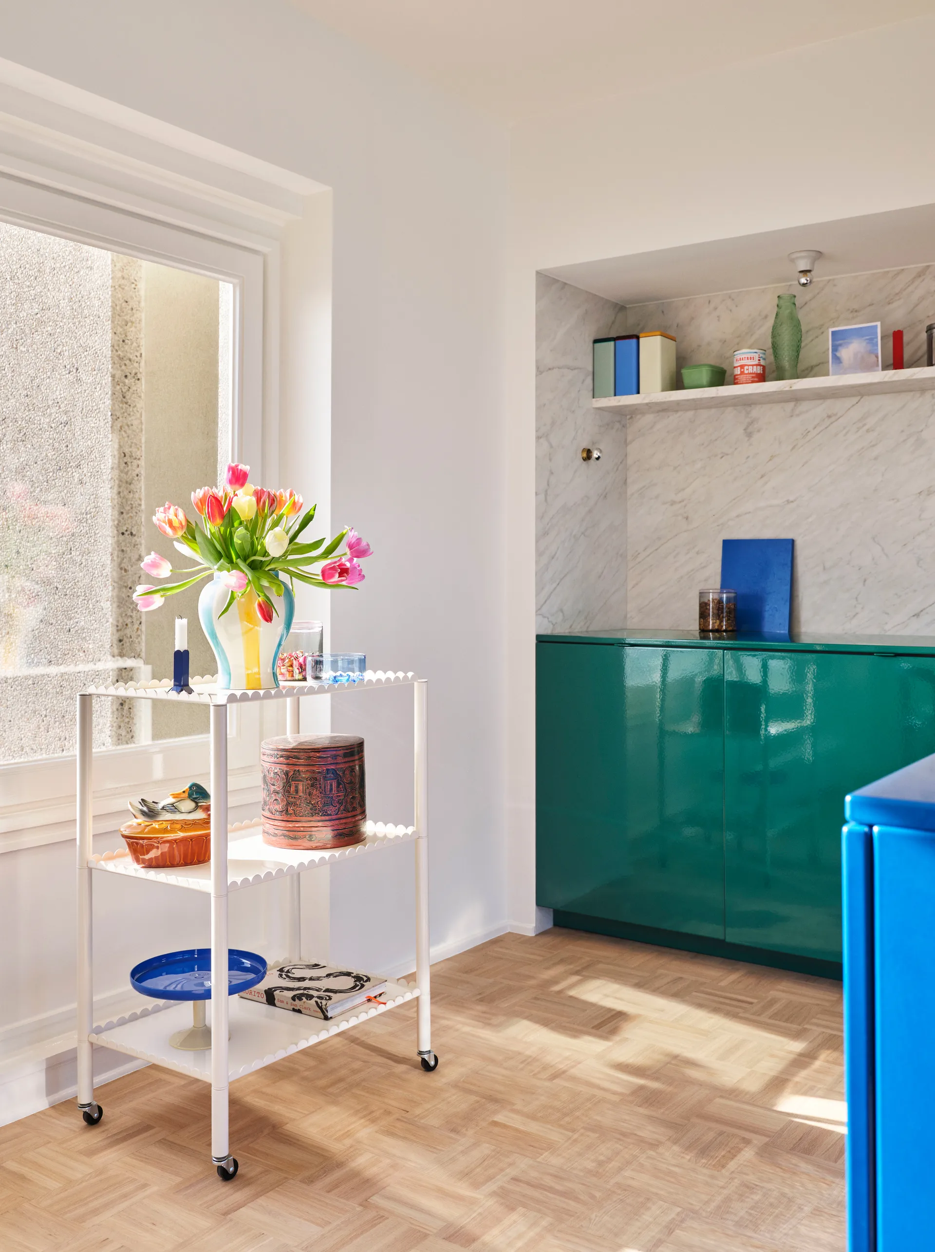 Arcs Trolley High serveringswogn, Eggshell HAY