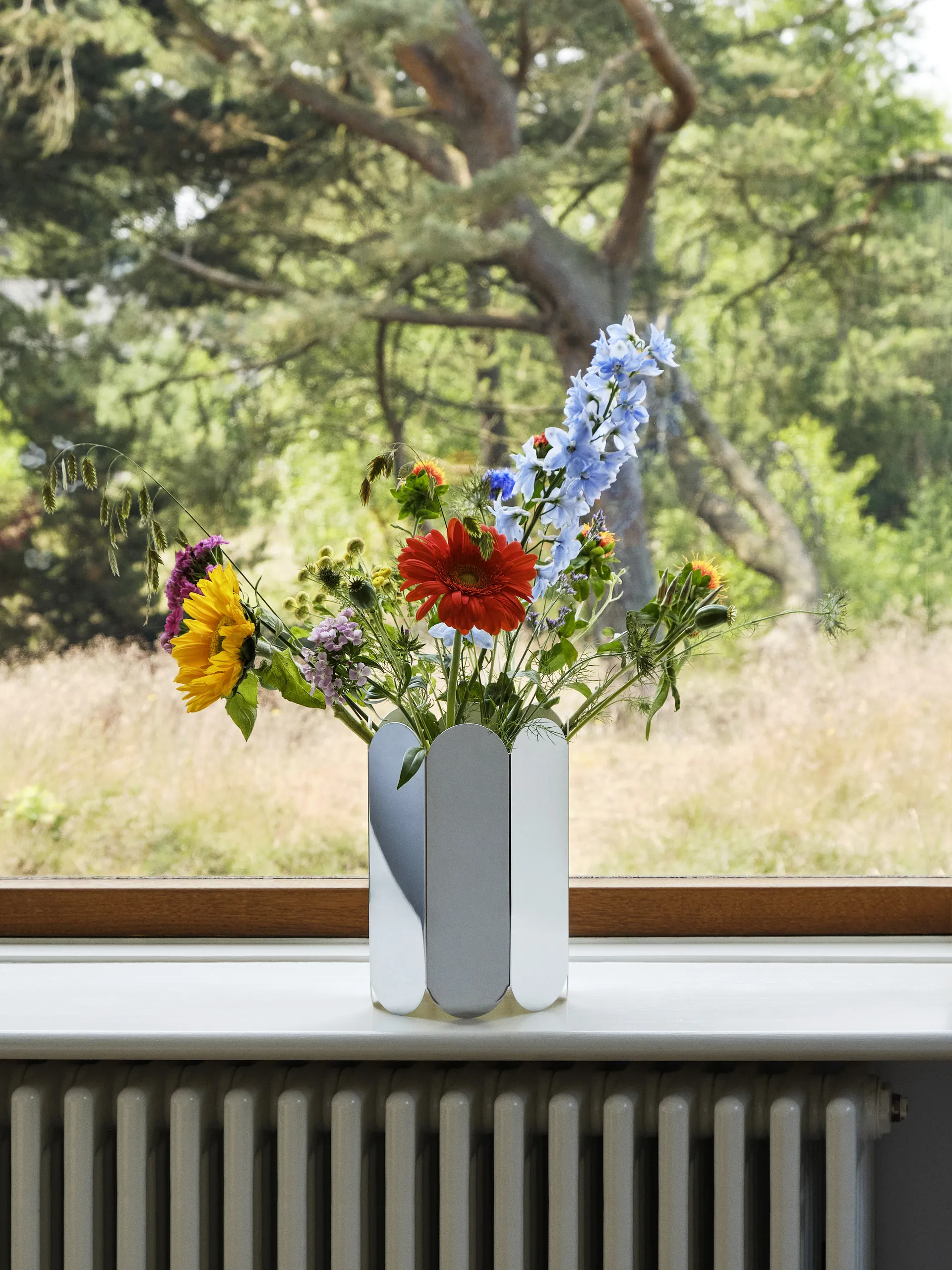 Arcs vase 25 cm, Mirror HAY