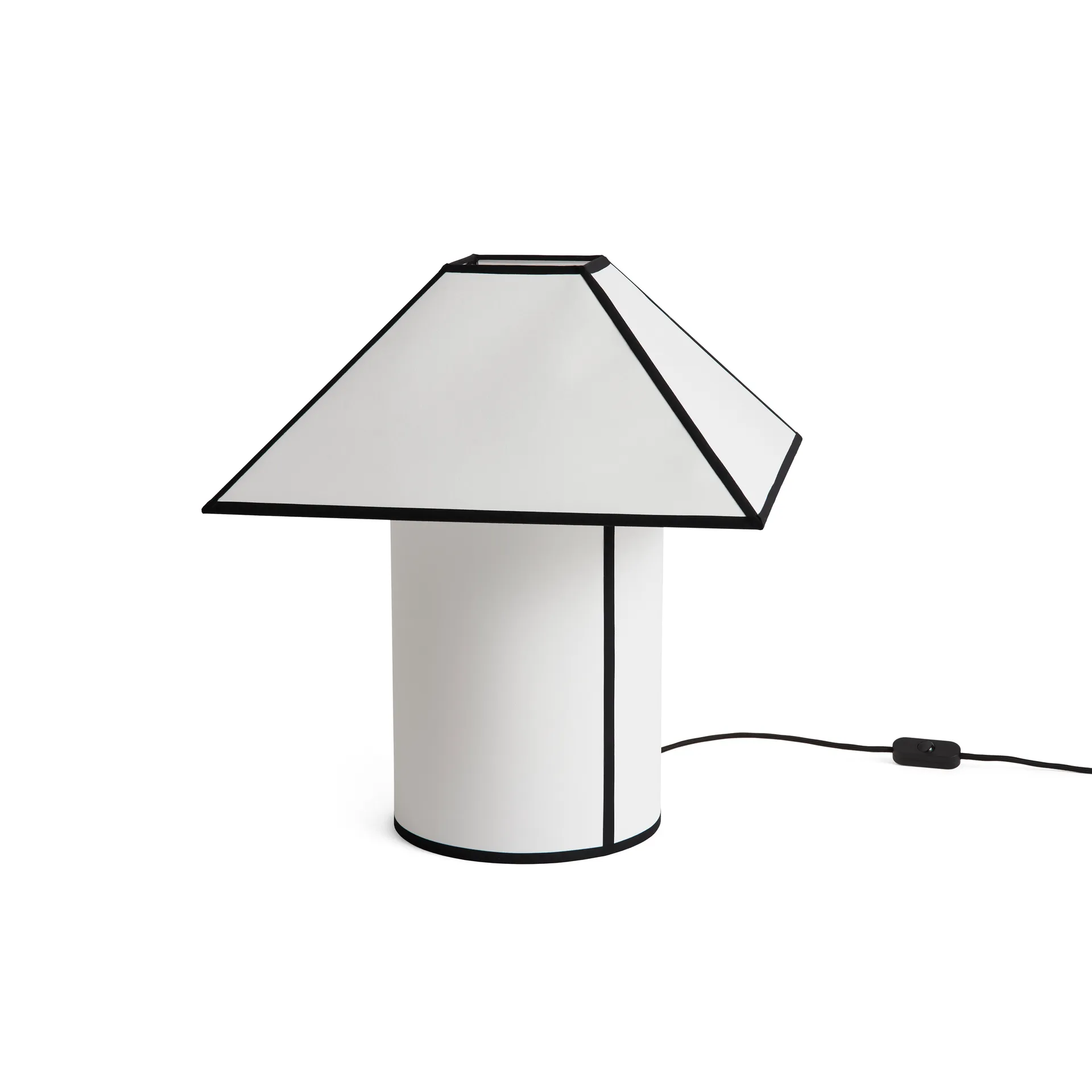 Ava pyramid bordlampe 45 cm, White HAY