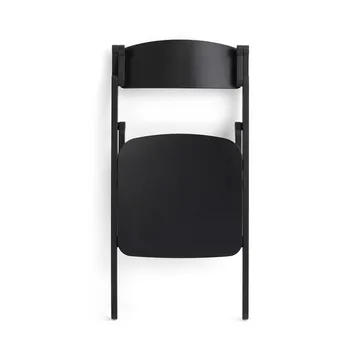 Backflip Chair stol - Anthracite lakeret bøg - HAY